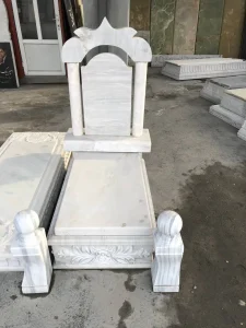 قیمت سنگ قبر سفید ازنا به همراه خرید اینترنتی به علاوه ارسال و نصب اکسپرس